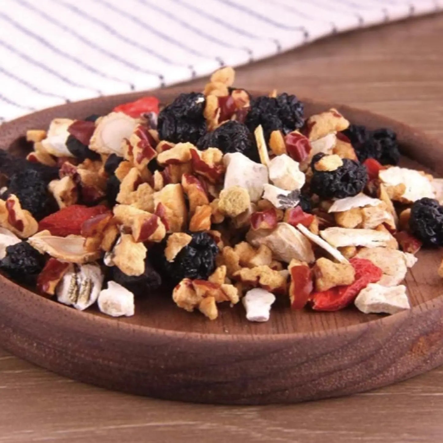 Ginseng Five Treasure Herbal Tea | Natural Wellness Tea Blend for Daily Refreshment & Vitality