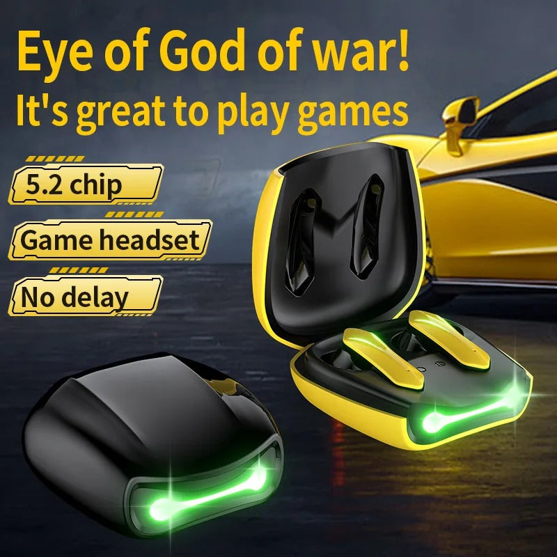 Gaming Wireless Earbuds Bluetooth 5.3 | Ultra-Low Latency RGB TWS Earphones