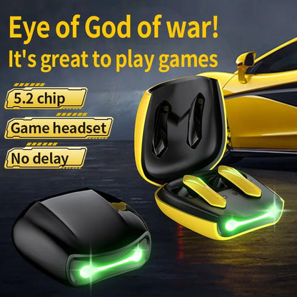 Gaming Wireless Earbuds Bluetooth 5.3 | Ultra-Low Latency RGB TWS Earphones