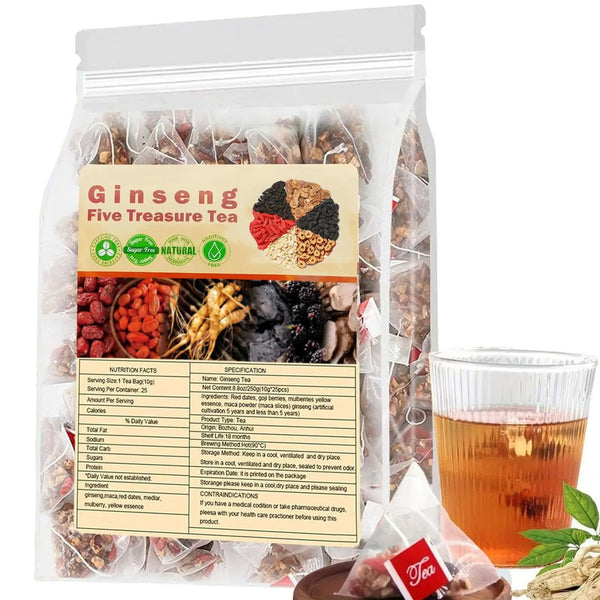 Ginseng Five Treasure Herbal Tea