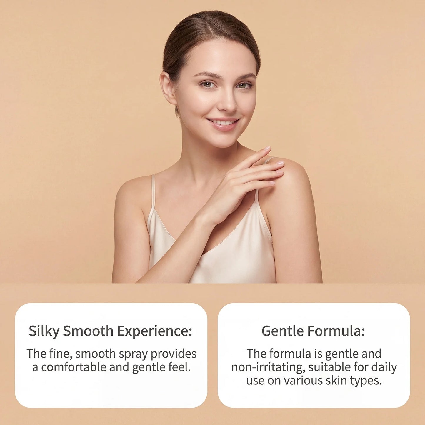 Silky Beauty Moisturizing Body Spray | Hydrating Skin Care Mist for Smooth & Soft Skin (150ml)