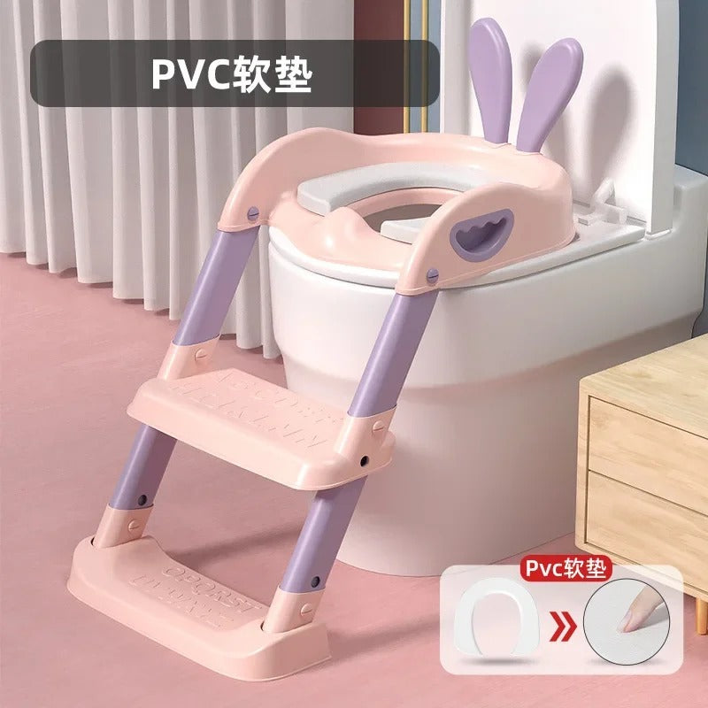 Kids Toilet Training Seat with Step Ladder | Adjustable Potty Training Chair for Toddlers