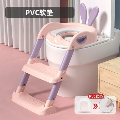 Kids Toilet Training Seat with Step Ladder | Adjustable Potty Training Chair for Toddlers