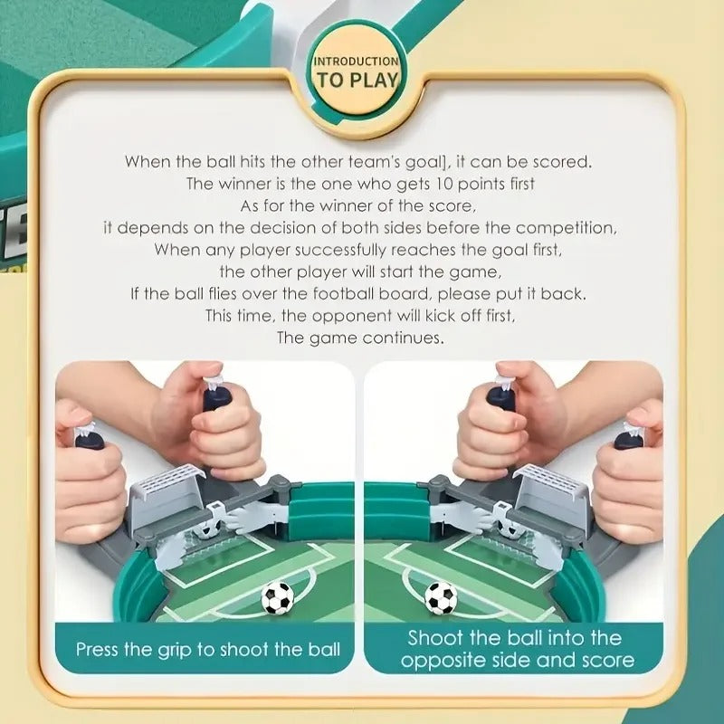 Mini Table Football Game – Interactive Soccer Board Game for Family & Kids
