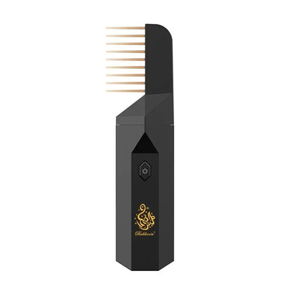 Electric Hair Bakhoor Comb | Portable Rechargeable Hair Incense Diffuser for Long-Lasting Fragrance