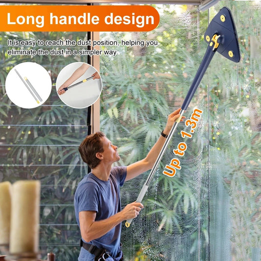 Magnetic Double-Sided Window Cleaner | 360° Glass Cleaning Tool for High-Rise Windows