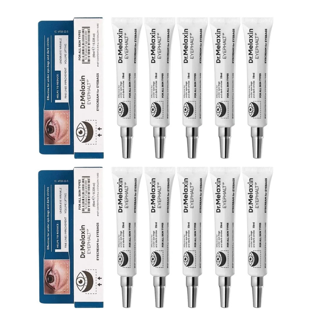 Dr. Melaxin Eyephalt Eye Cream 10ml | Hydrating & Brightening Eye Cream for Smooth, Youthful-Looking Eyes