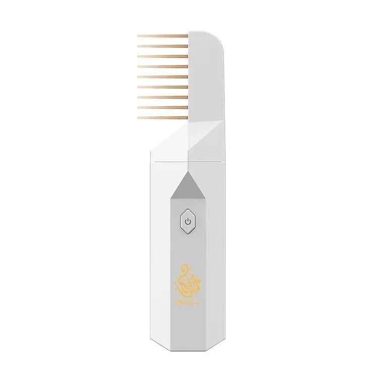 Electric Hair Bakhoor Comb | Portable Rechargeable Hair Incense Diffuser for Long-Lasting Fragrance