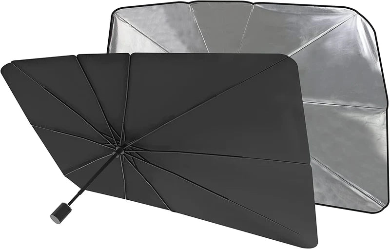 Foldable Car Windshield Sunshade Umbrella – Front Glass Heat & Sun Protector