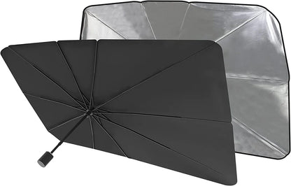 Foldable Car Windshield Sunshade Umbrella – Front Glass Heat & Sun Protector