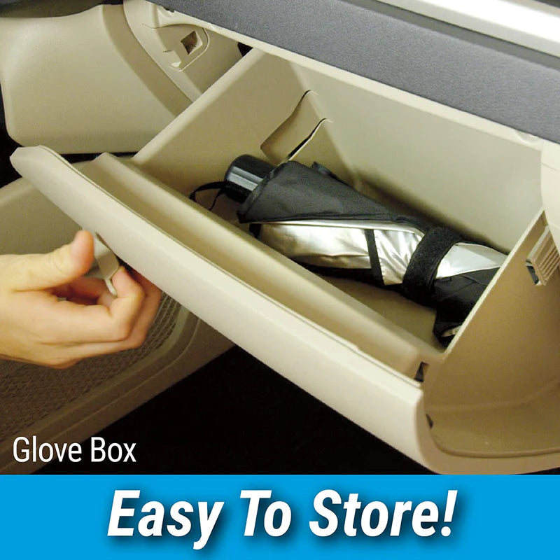 Foldable Car Windshield Sunshade Umbrella – Front Glass Heat & Sun Protector