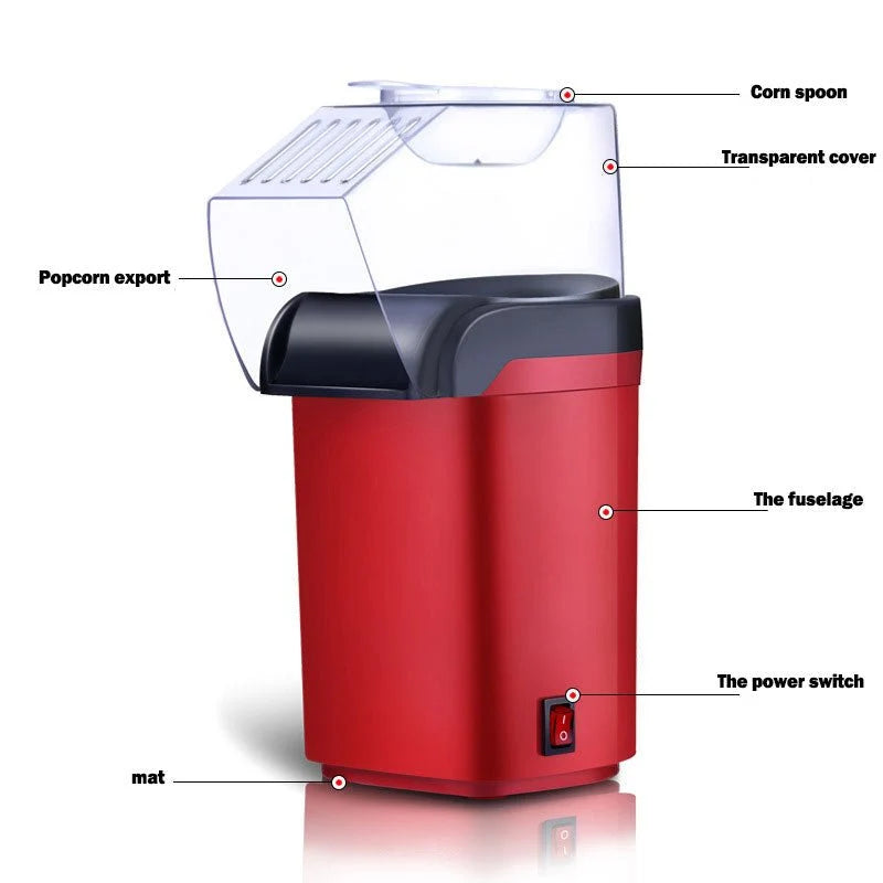 Mini Hot Air Popcorn Maker – image 2