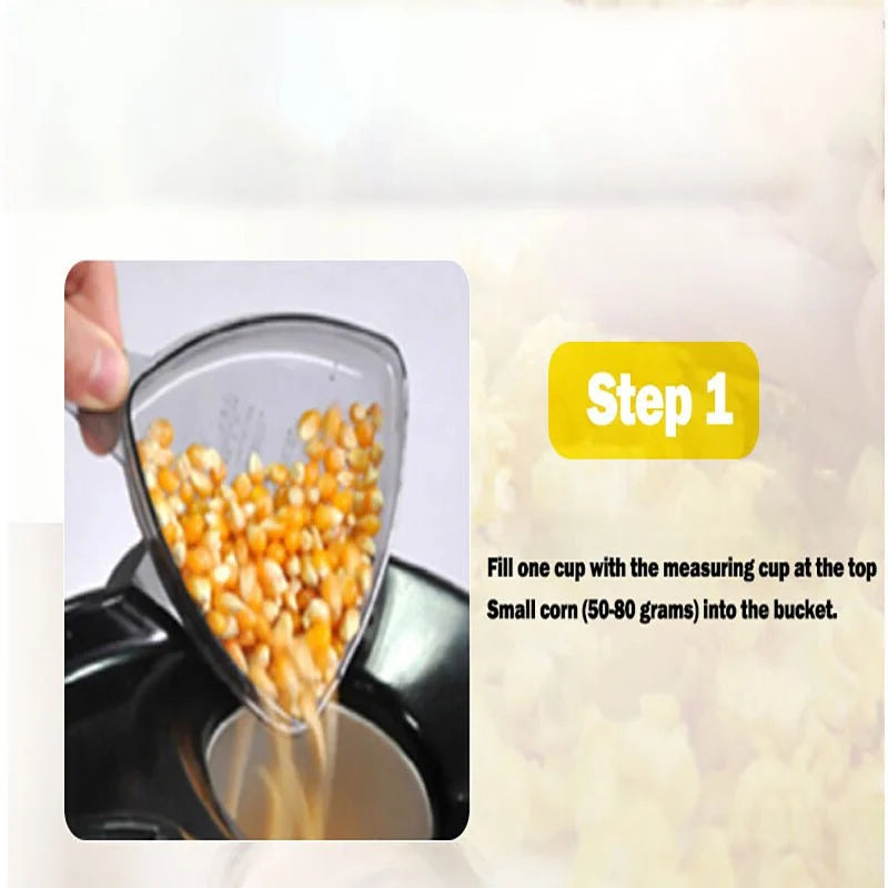 Mini Hot Air Popcorn Maker – image 4
