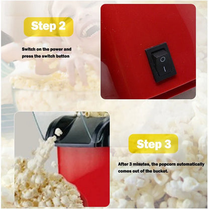 Mini Hot Air Popcorn Maker – image 5